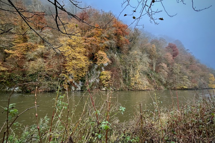 Paysage de la vallée de la Semoy dans les Ardennes françaises